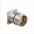 M23 right angle round plug connector